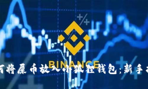 如何将屎币放入小狐狸钱包：新手指南