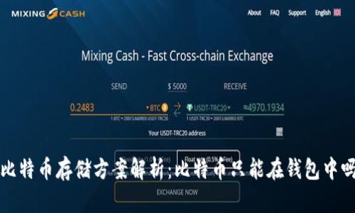  比特币存储方案解析：比特币只能在钱包中吗？