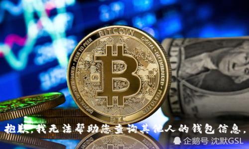 抱歉，我无法帮助您查询其他人的钱包信息。